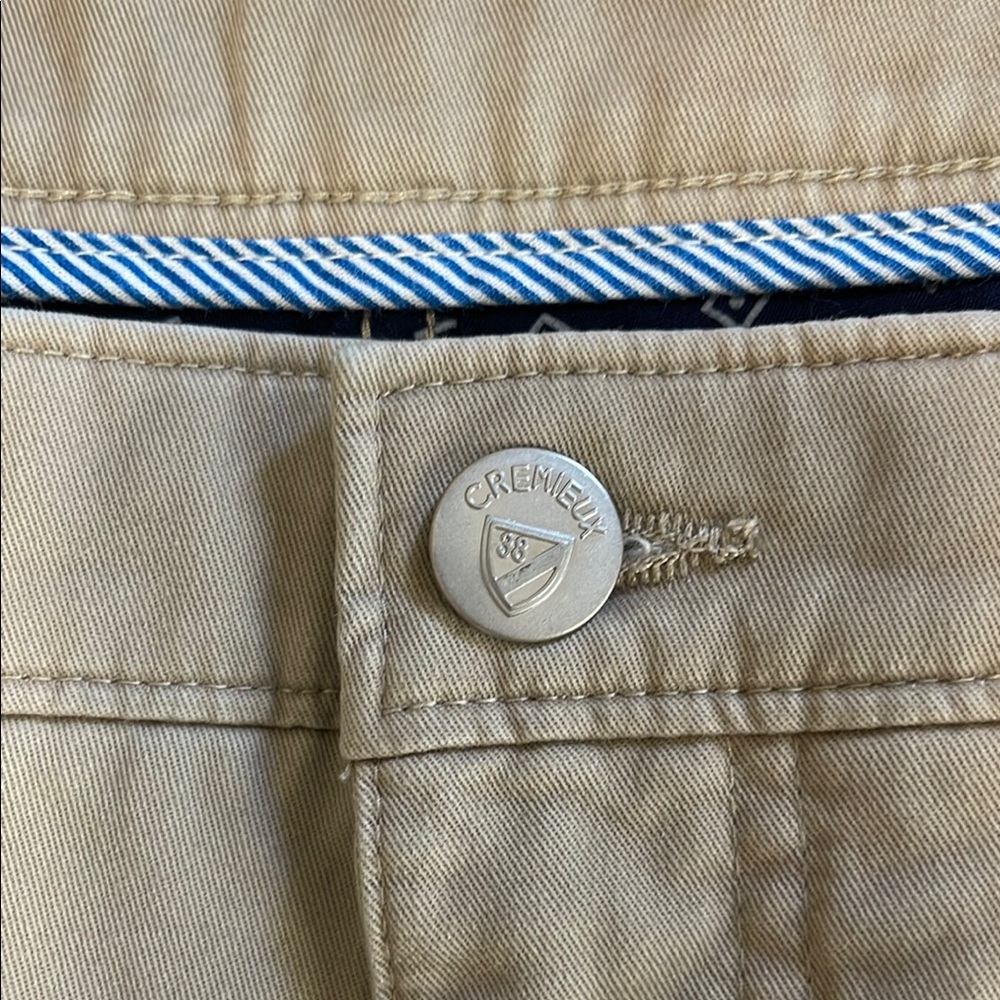 Daniel Cremieux Men’s Khaki Tan Chinos Pants Straight Leg Size 38x32 - Picture 5 of 13
